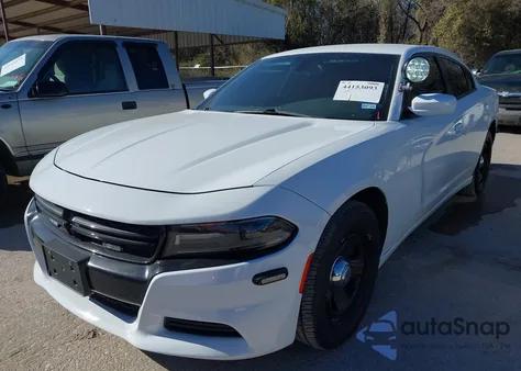 2015 Dodge Charger Police из США, поврежденный, VIN 2C3CDXAG3FH791316
